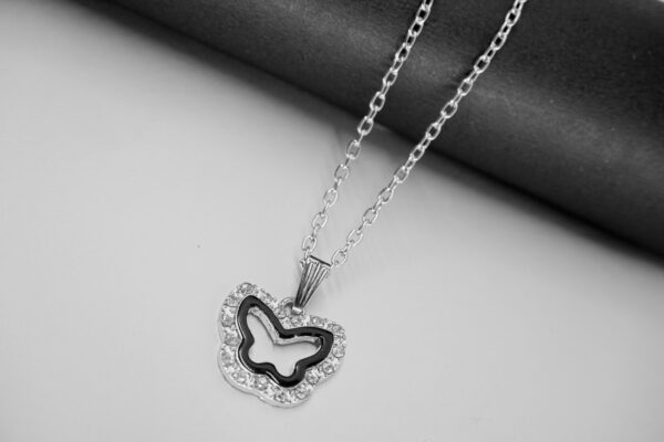 Elegant Butterfly Pendant Necklace – A Symbol of Grace & Transformation - Image 2