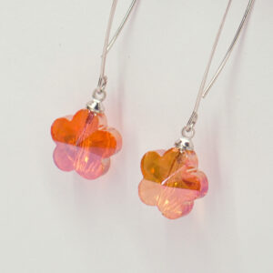 Sunset Bloom Drop Earrings